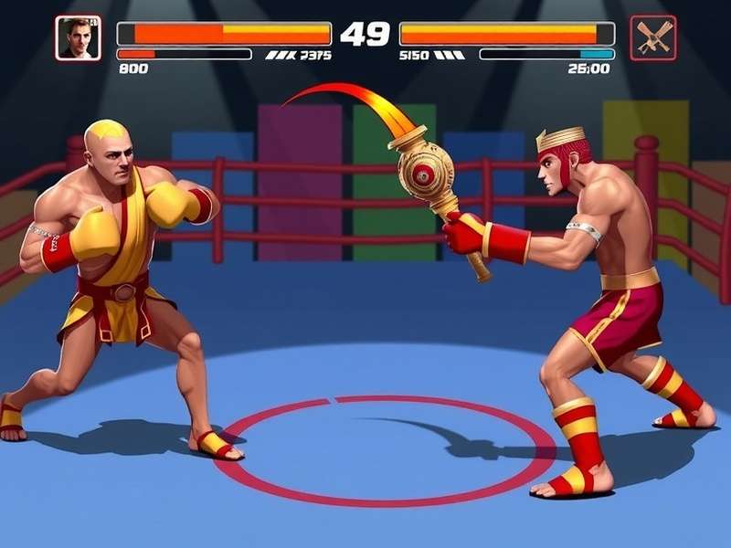 Hindustani Boxing Titan King gameplay screenshot